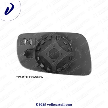 LUNA ESPEJO RETROVISOR (L) CON DESEMPAÑADOR GOLF IV JETTA CLASSIC 2001-2015 GOL PARATI SAVEIRO 2000-2007