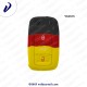 FUNDA LLAVE 3 BOTONES