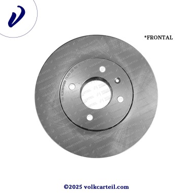 DISCOS FRENO DELANTERO GOL VOYAGE SAVEIRO 2014-2023