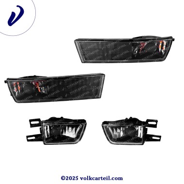 KIT EXPLORADORAS GOLF III VENTO LUJO (HUMO)