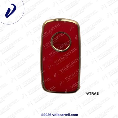 FUNDA LLAVE 3 BOTONES (METALIZADO)