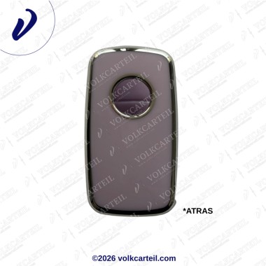 FUNDA LLAVE 3 BOTONES (METALIZADO)