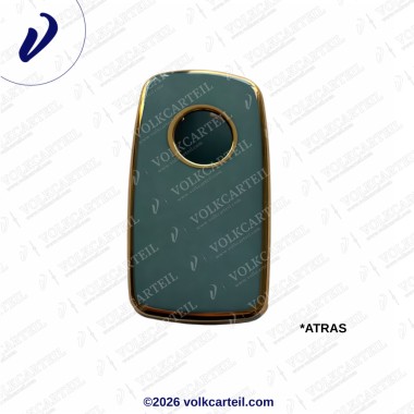 FUNDA LLAVE 3 BOTONES (METALIZADO)