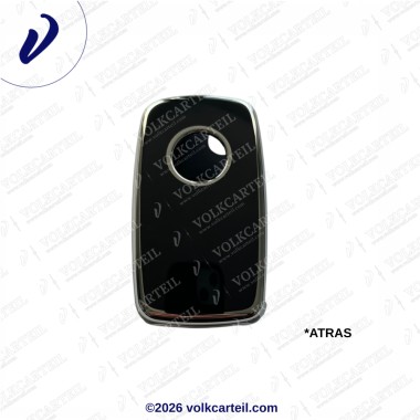 FUNDA LLAVE 3 BOTONES (METALIZADO)