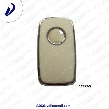 FUNDA LLAVE 3 BOTONES (METALIZADO)