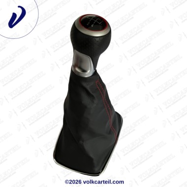 POMO PALANCA CAMBIOS CON GUARDAPOLVO GOLF IV JETTA (LUJO)
